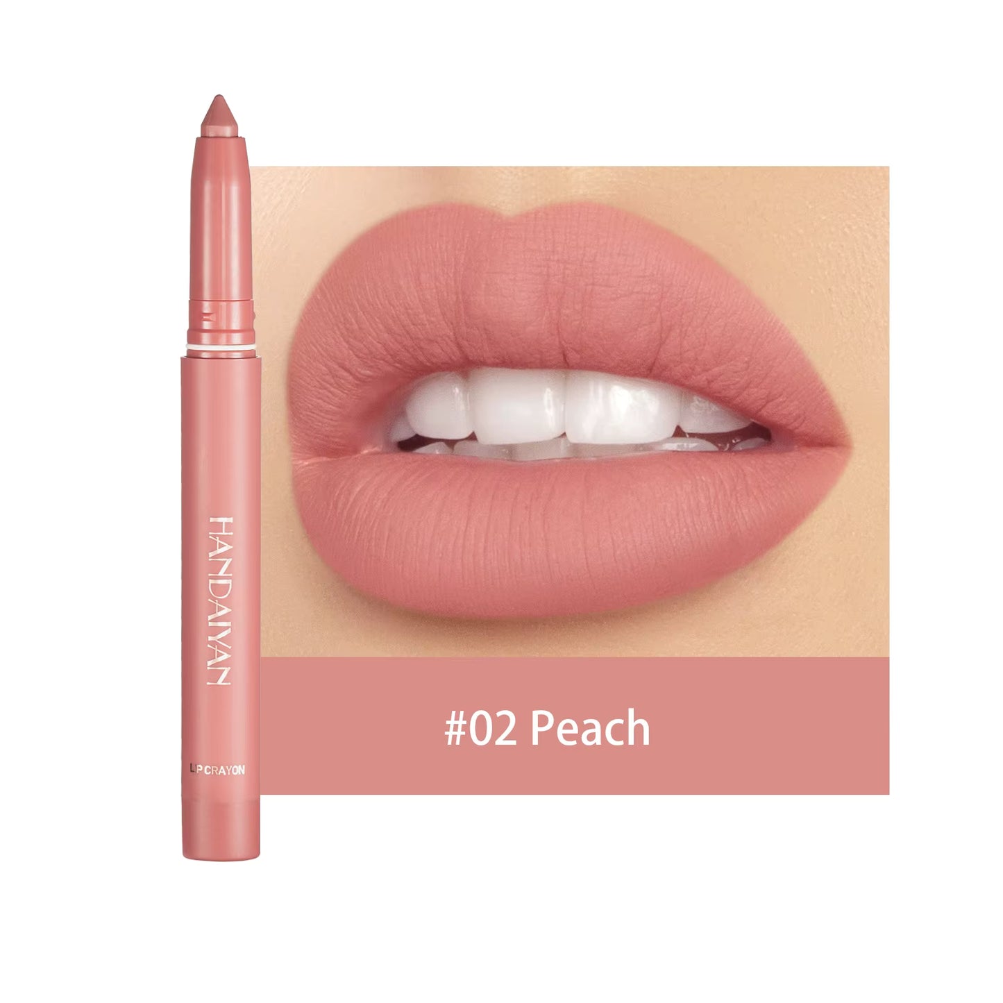 9 kleuren matte lippenstift in penvorm, nude roze matte vaste lipgloss, waterdichte, langdurige lippenstift in potloodvorm, lipliner, lipmake-up.